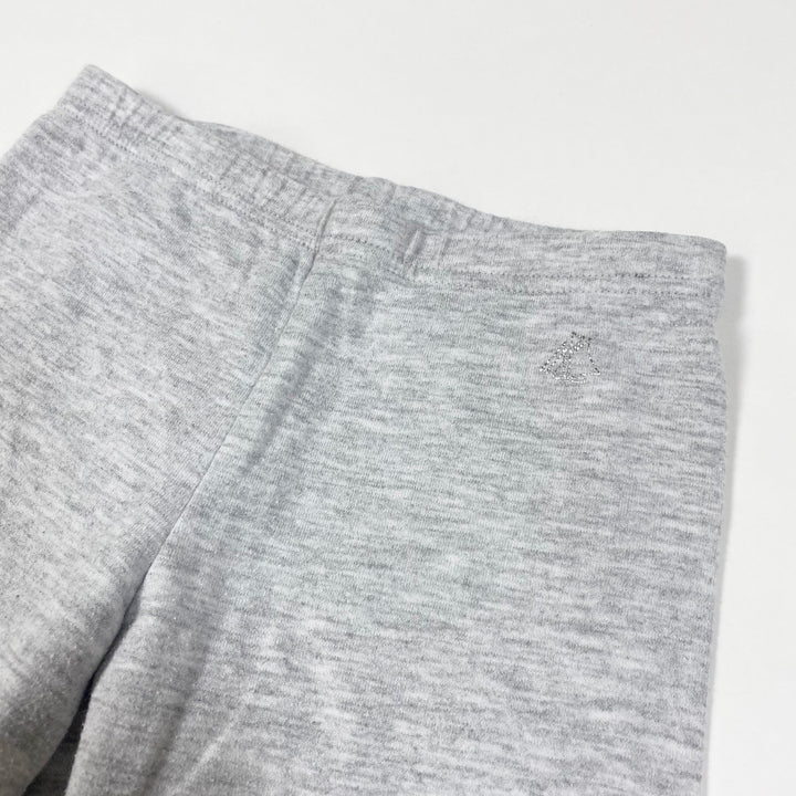 Petit Bateau grey leggings 5Y/110 2