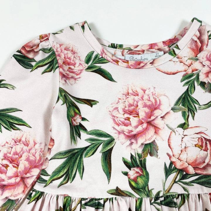 Patachou pink rose print skater dress 3A/98