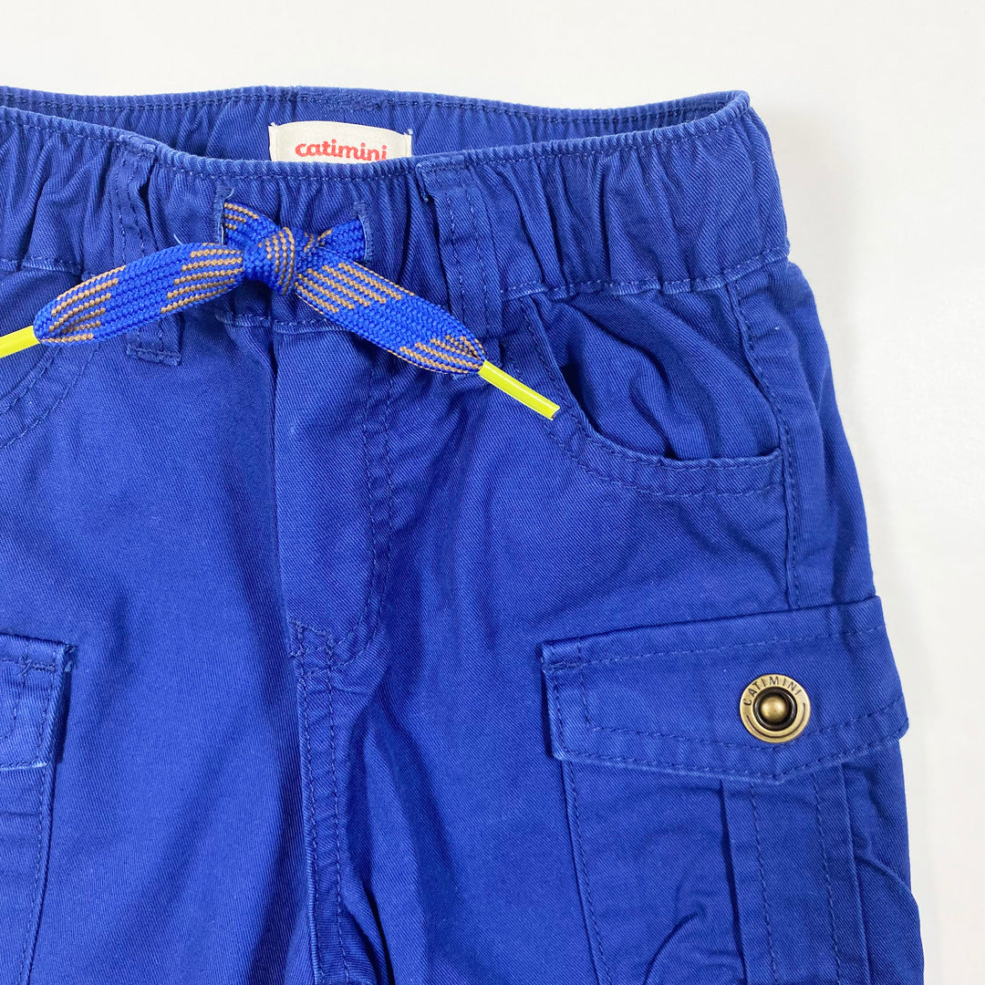 Catimini blue shorts 18M/80 2