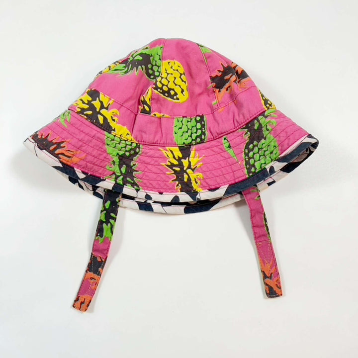 Little Hotdog Watson pink pineapple bucket hat 18-36M 2