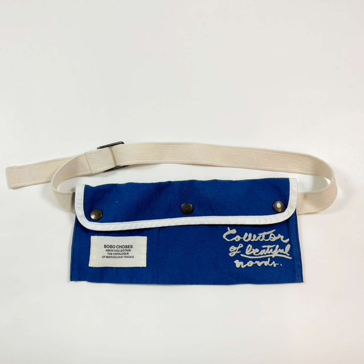 Bobo Choses cobalt blue patch worker fanny pack one size (26x12cm) 1