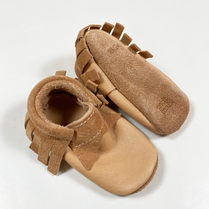 Petit Mai beige mocassins 18/24M/14cm 2