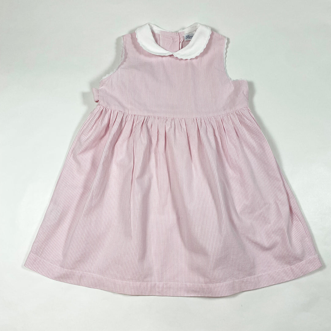 Baroni pink striped dress 2Y 1