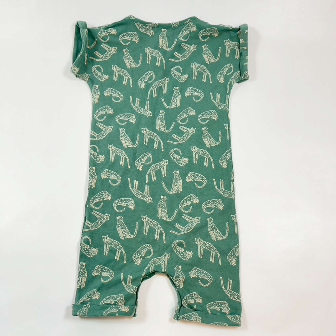 Soft Gallery green leopard overall 24M 2