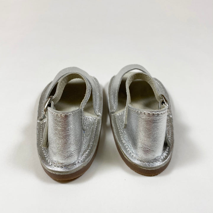 Shoes Le Petit silver leather sandals Second Season 21 2