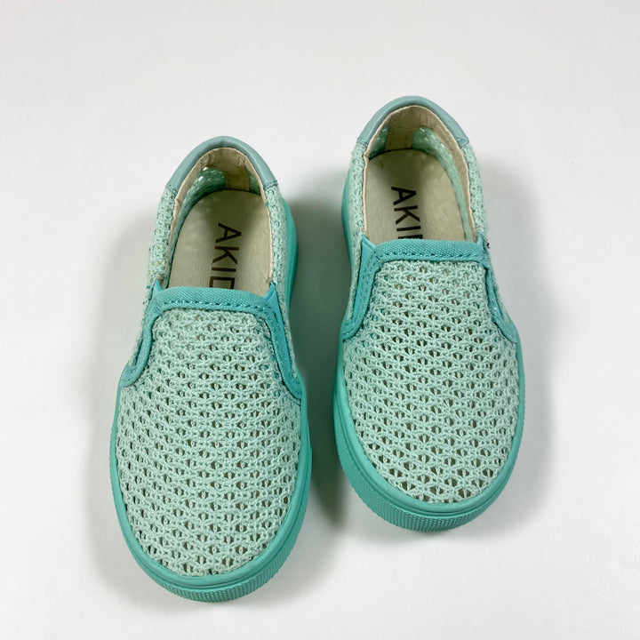 Akid teal Liv slip-ons Second Season 23 2