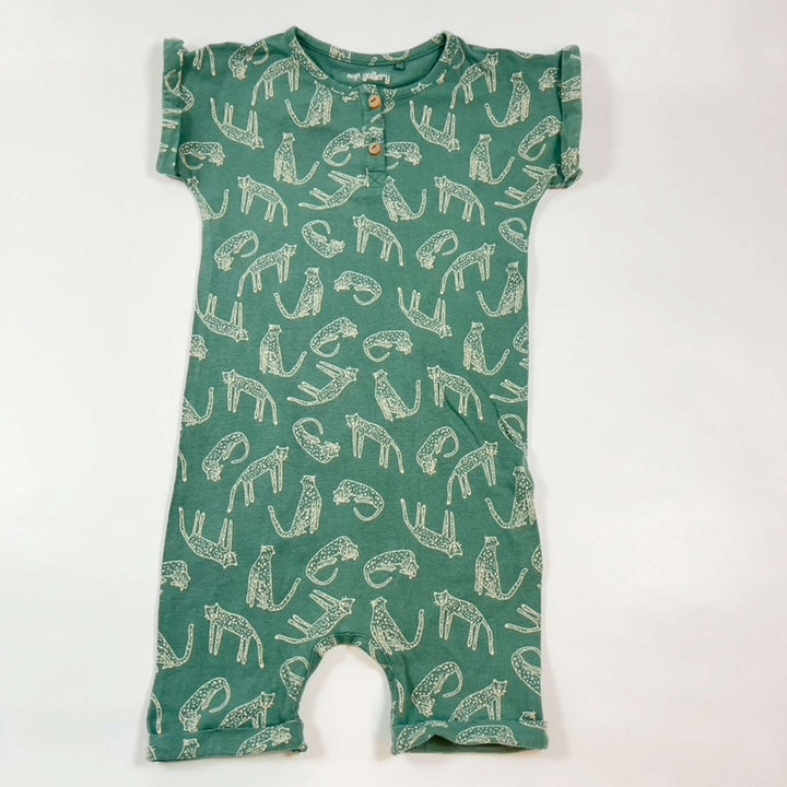 Soft Gallery green leopard overall 24M 1
