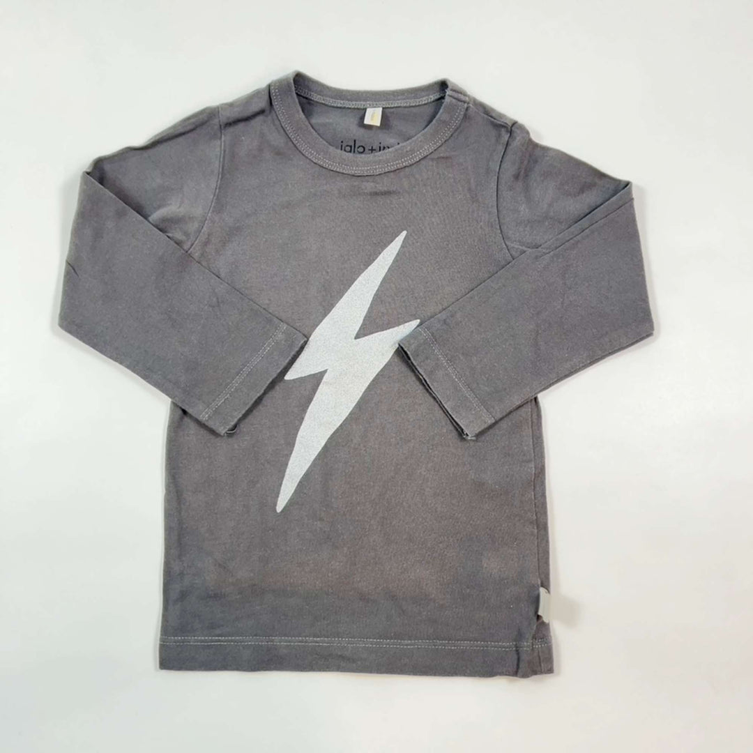 Iglo + Indi grey flash longsleeve 12-18M 1