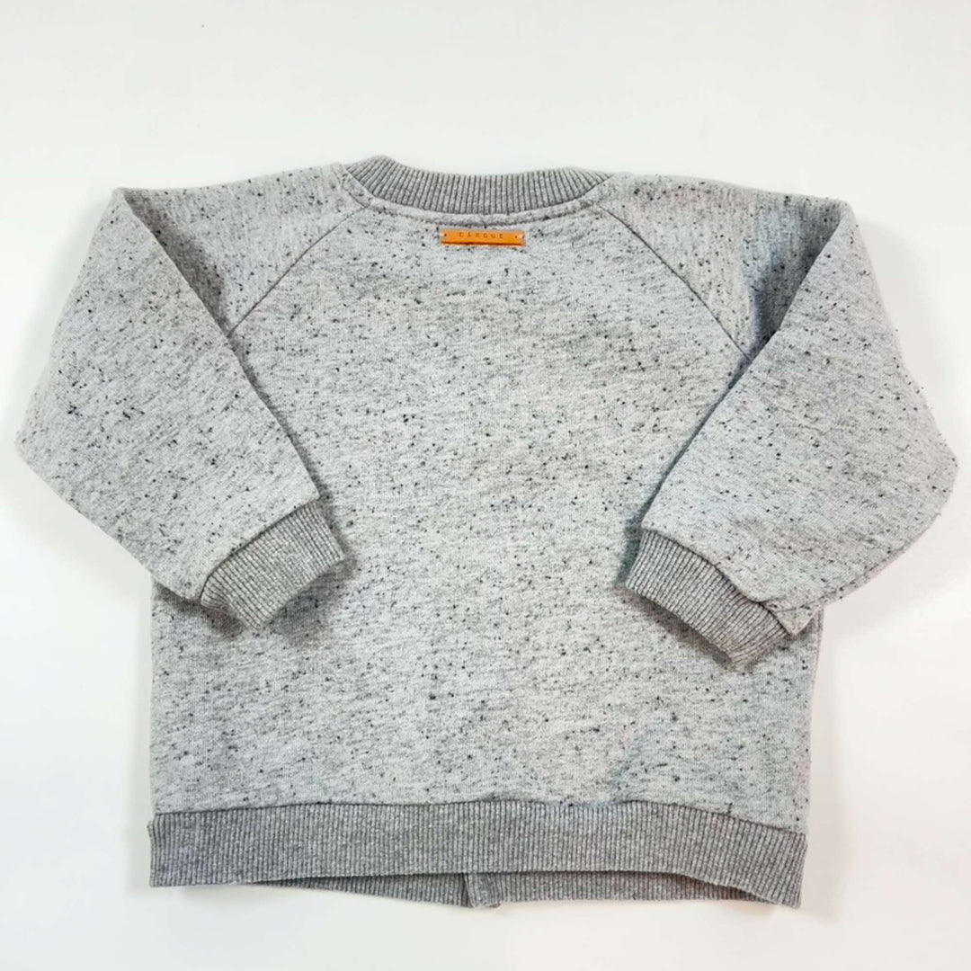 Nixnut grey bomber jacket 12-18M 3