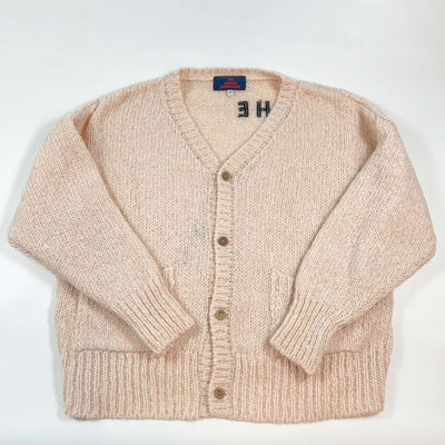 The Animals Observatory soft pink Rustic Peasant oversize cardigan 10Y 1