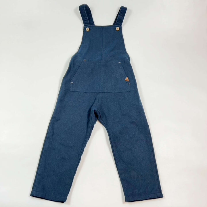 Zara navy dungarees 2-3Y/98 1