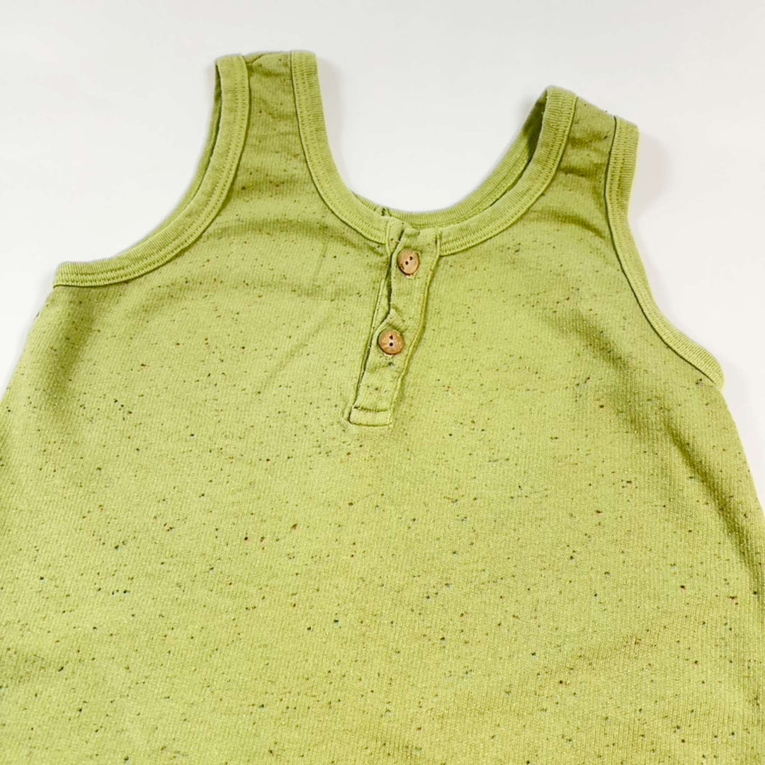 Nico Nico green confetti romper 4Y 2