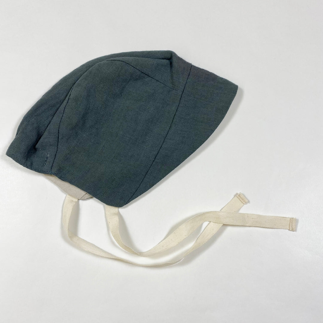 HIMA teal bonnet 0-3M 1