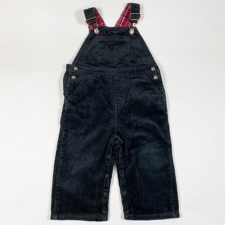 Gymboree vintage wide cord dungarees 18-24M