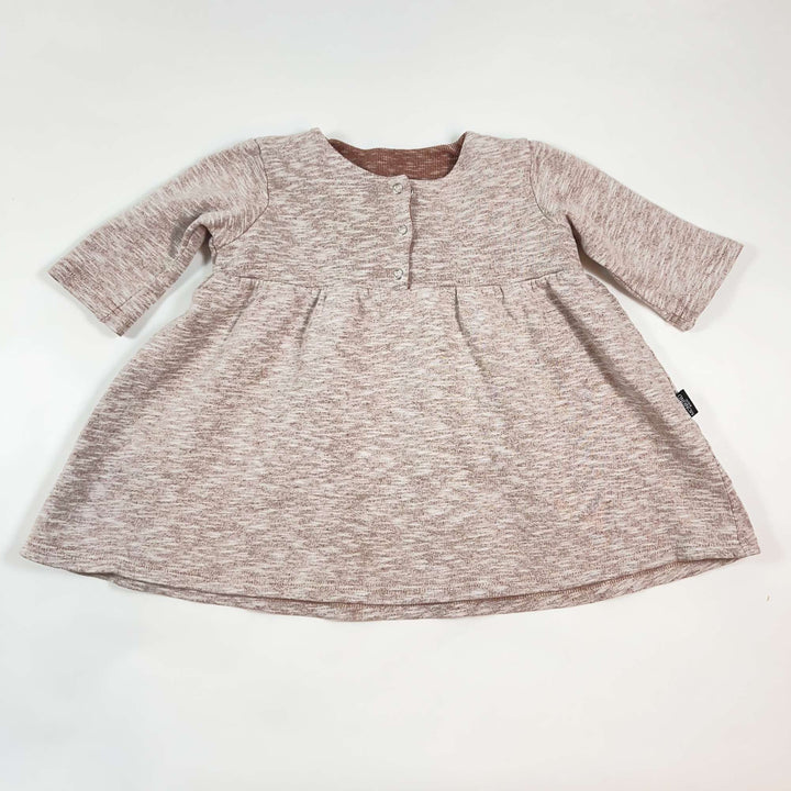 Monkind terracotta cotton dress 80-86/1-2Y 2