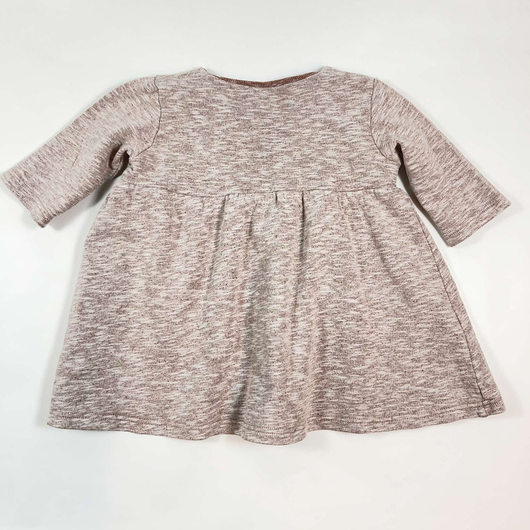 Monkind terracotta cotton dress 80-86/1-2Y 3