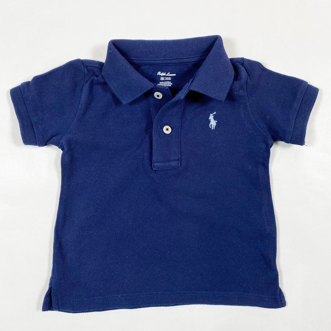 Ralph Lauren navy classic logo polo  9M 1