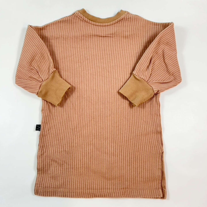 Monkind terracotta cotton sweatdress 2-3Y 2