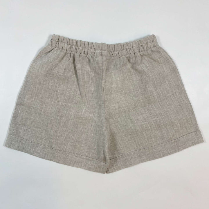 Early Bird ecru linen shorts Second Season 4/5Y 3