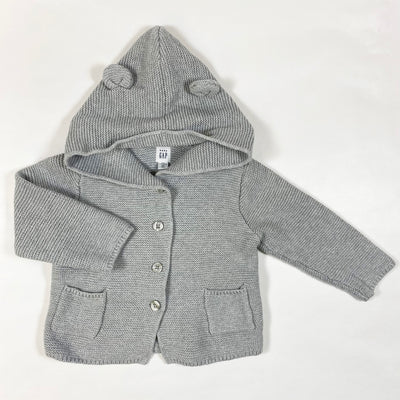 Gap grey hooded knit 18-24M/90 1