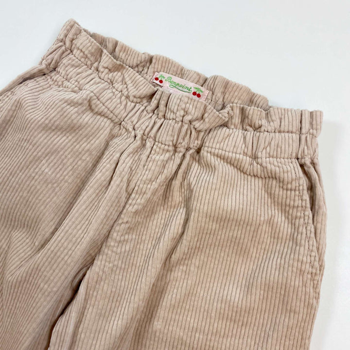Bonpoint dusty pink Fetiche corduroy trousers 4Y 2