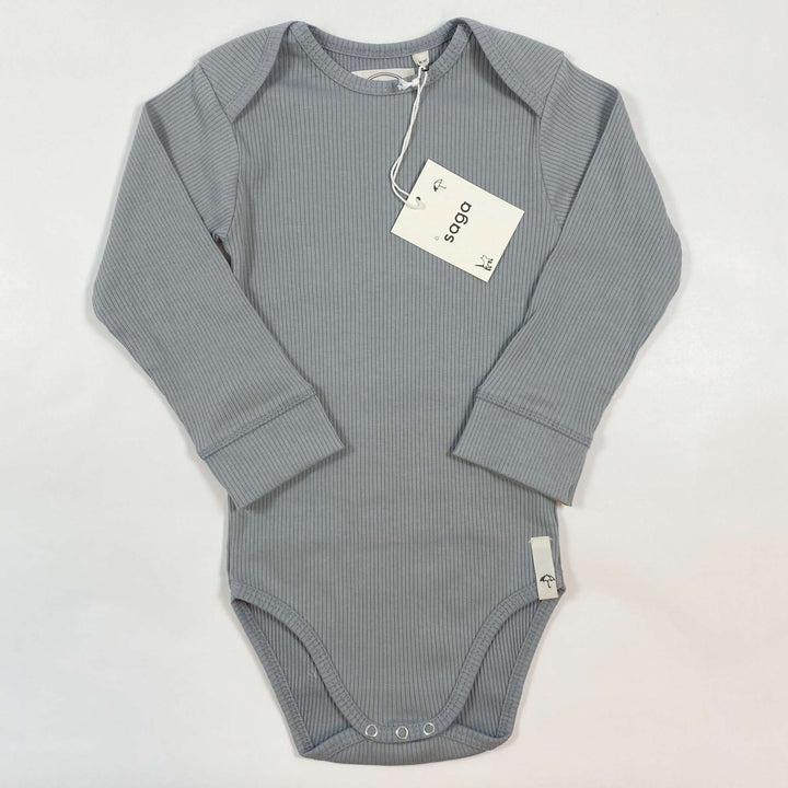 Saga Copenhagen cloud grey ribbed body Second Season 86/92 1