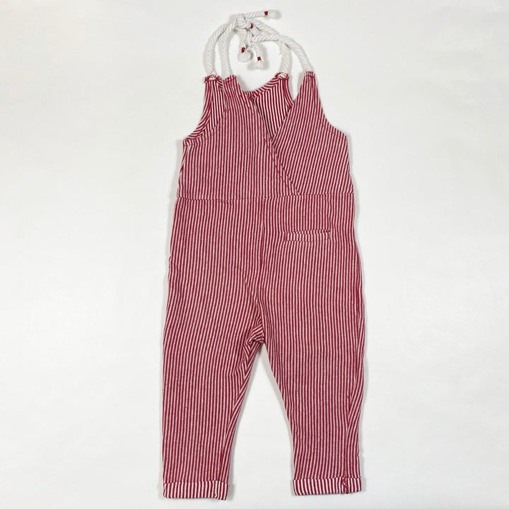 Zara red stripe jumpsuit 12-18M/86 3