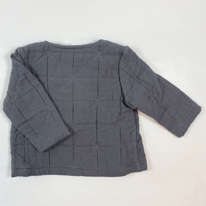 Linen Lee anthracite quilted transition jacket Second Season diff. sizes 3
