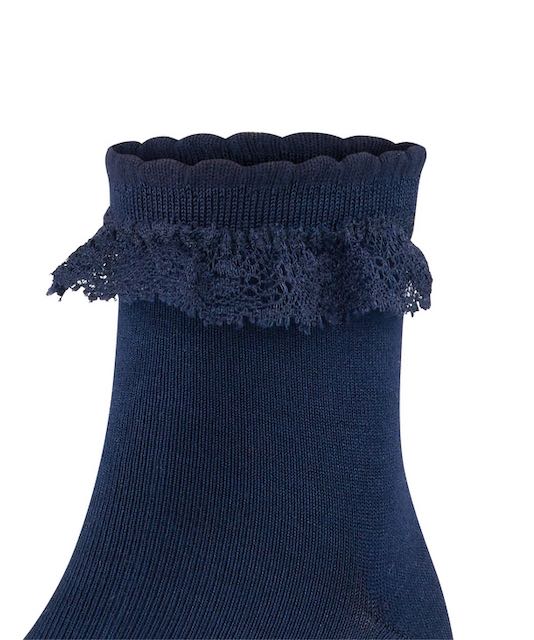 Falke Romantic lace navy cotton-blend socks Second Season diff. sizes 2