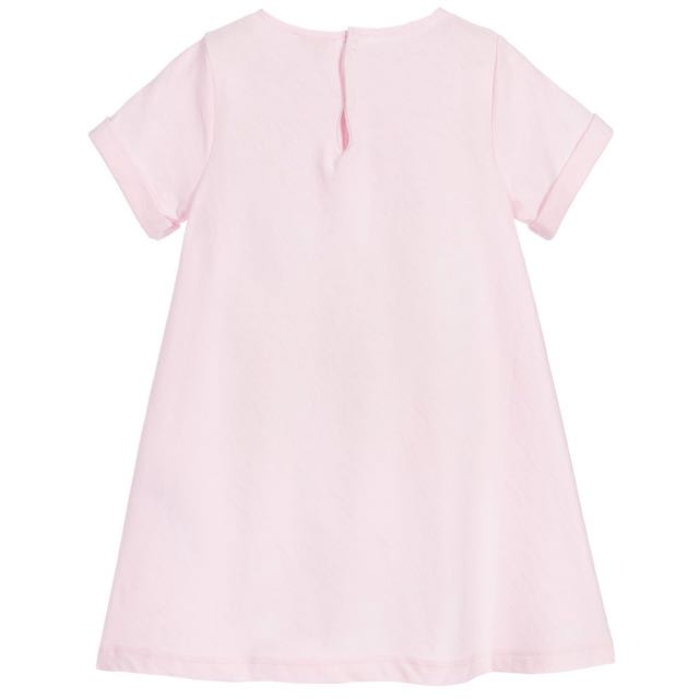 Il Gufo pink butter fly summer dress Second Season 3Y 2
