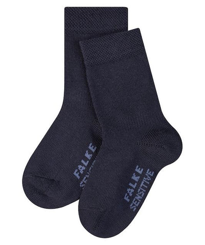 Falke Sensitive navy cotton socks Second Season 80-92 1