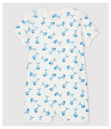 Petit Bateau dolphin print short pyjama Second Season 3M/60 3