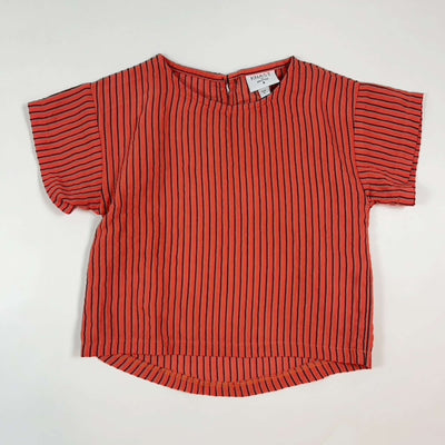 Knast by Kutter red striped shortsleeved blouse 5-6Y 1