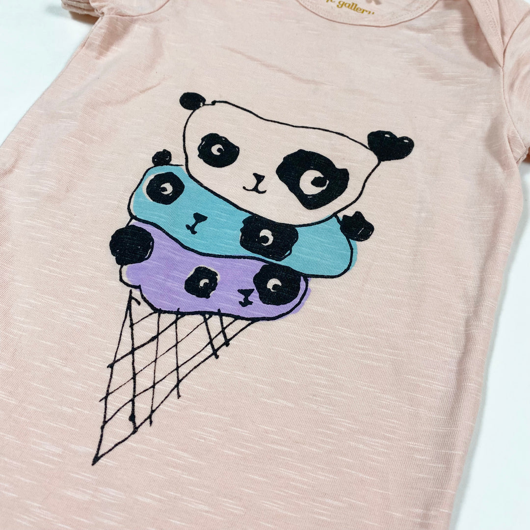 Soft Gallery pink panda romper 18M 2