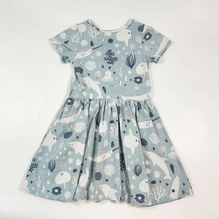 Winter Water Factory blue sea life dress 6Y 2
