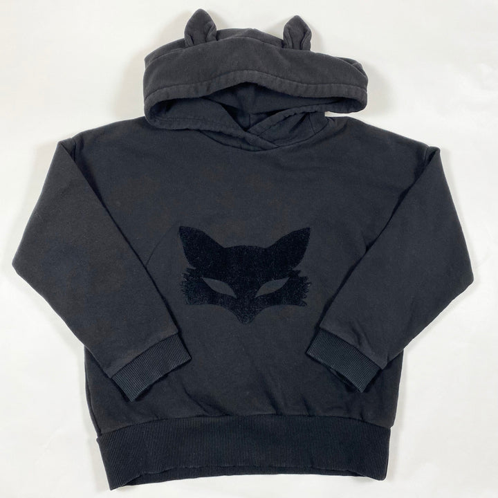 Kids on the Moon black hoodie with fox 8Y 1