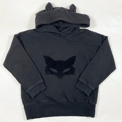 Kids on the Moon black hoodie with fox 8Y 1