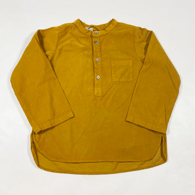 Bonton mustard cord shirt 4Y 1