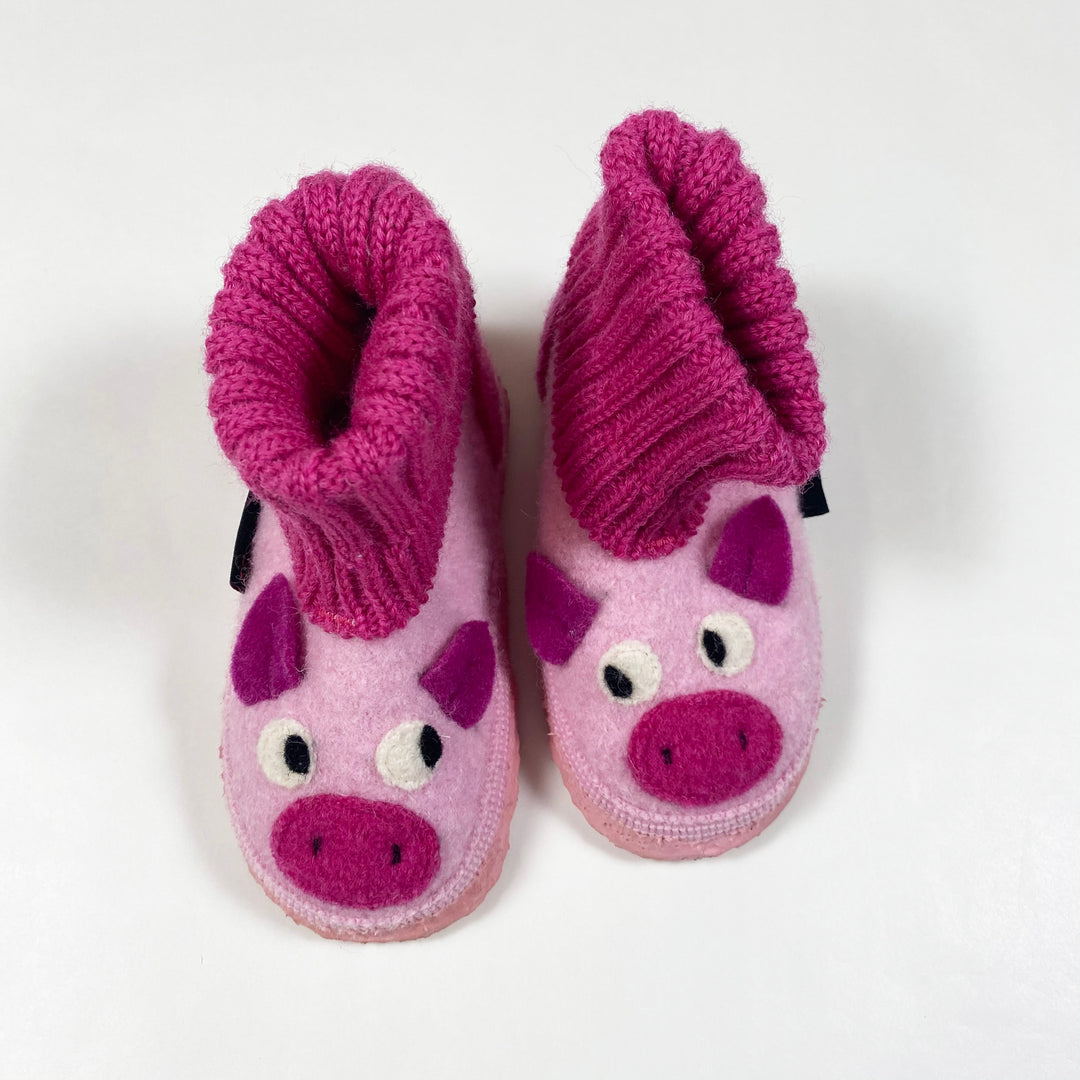 Giesswein pink piggy indoor shoes 23 2