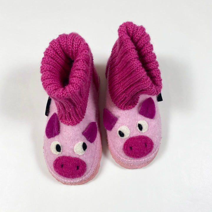 Giesswein pink piggy indoor shoes 23 2