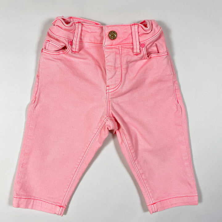 Billieblush neon pink jeans with embroidered back pockets 2/86