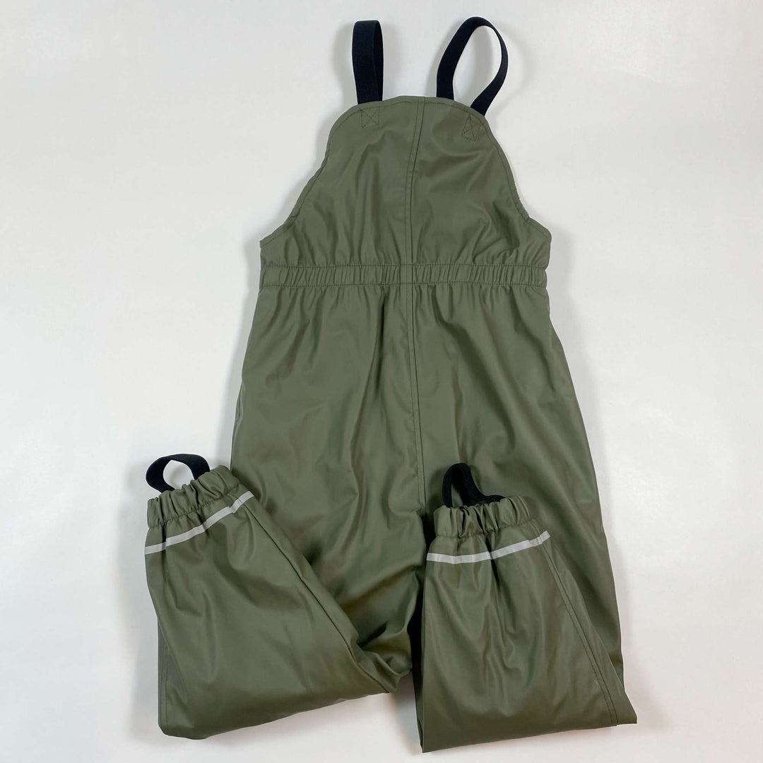 Zara khaki thermo rain trousers 4-5Y/110 4