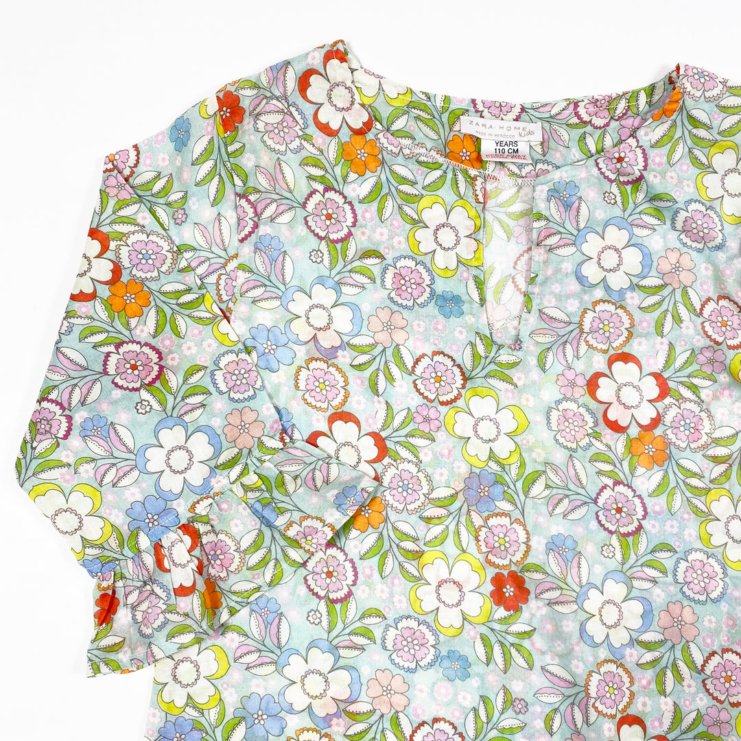 Zara  pastel floral tunic 110 2