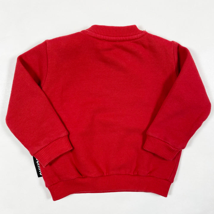 Moschino red bear sweater 6-9M/67 3