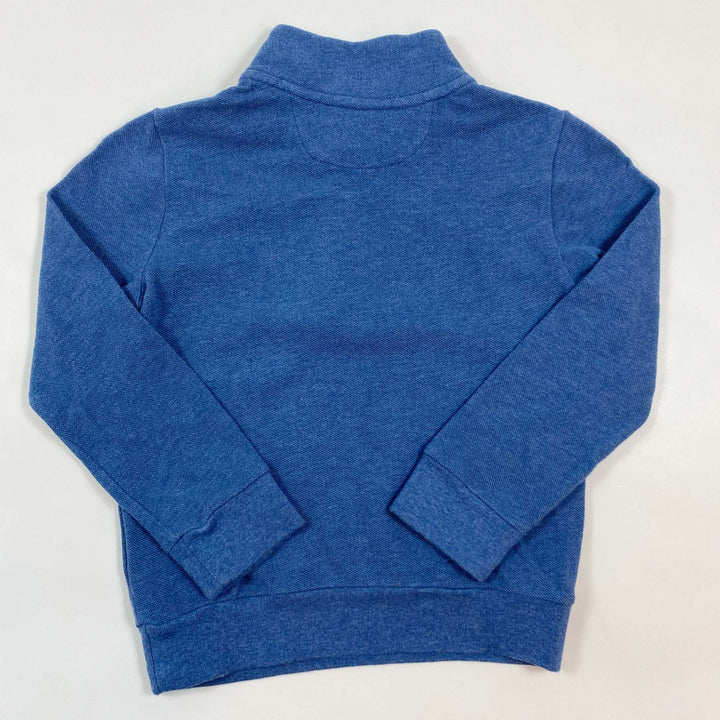 Ralph Lauren blue half-zip sweater 4Y 2
