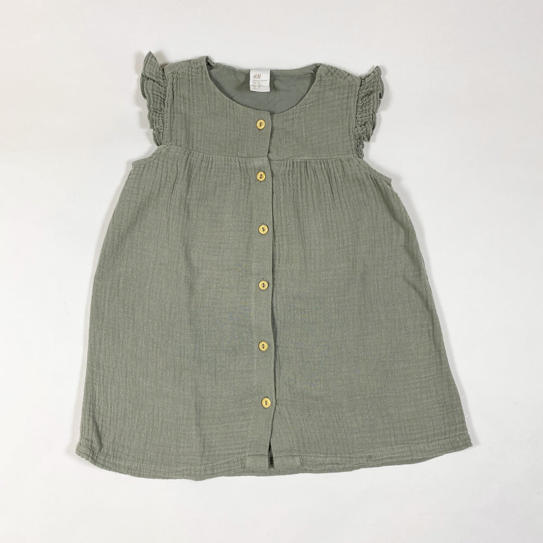 H&M | pale green muslin dress | Ingrid & Emil H&M | pale green muslin dress | Ingrid & Emil