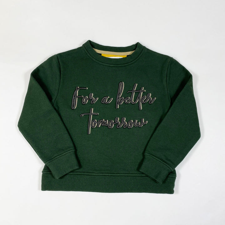 Atelier Parsmei green sweatshirt 5-6Y