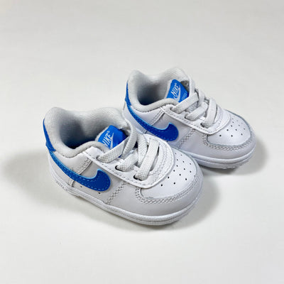 Nike white/sky blue sneakers Second Season 17 1