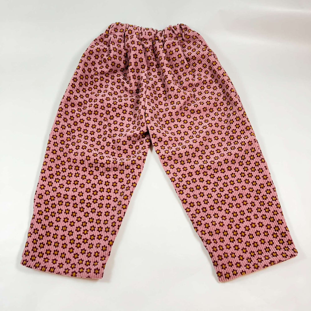 no brand floral cord pant  120 3