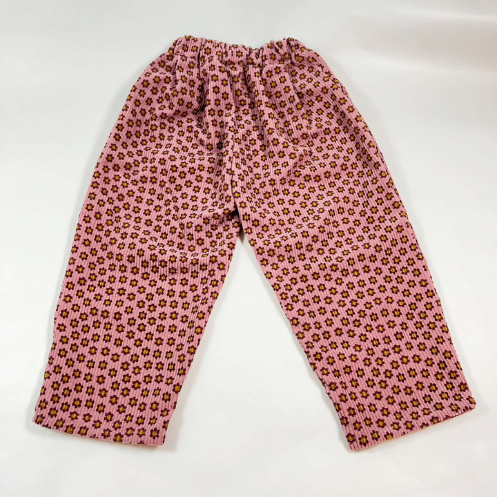 no brand floral cord pant  120 3